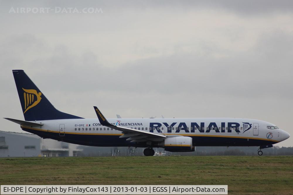 EI-DPE, 2006 Boeing 737-8AS C/N 33605, At STN