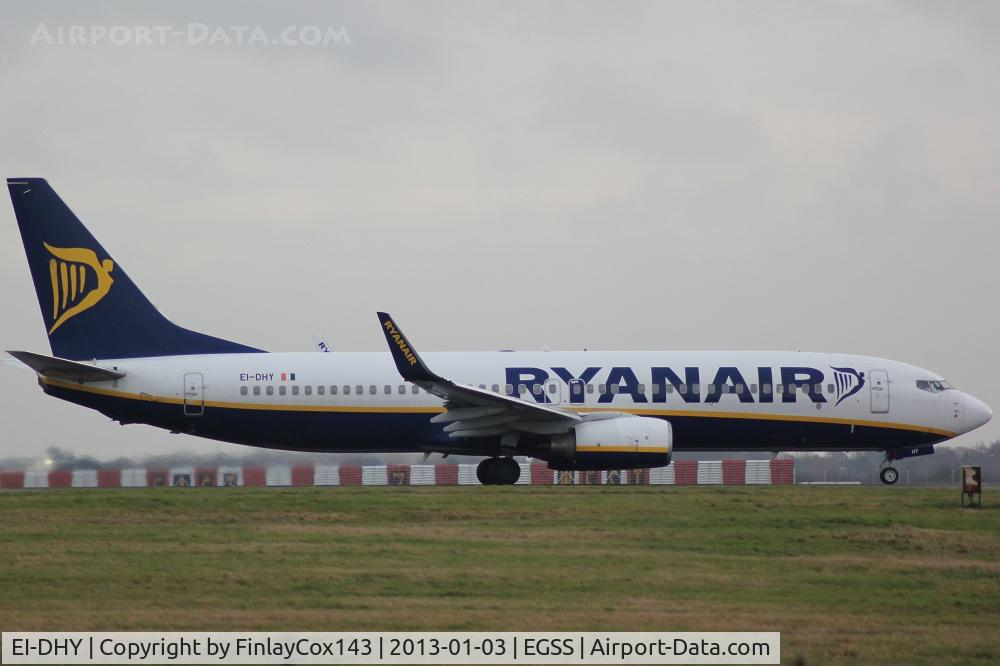 EI-DHY, 2005 Boeing 737-8AS C/N 33824, At STN