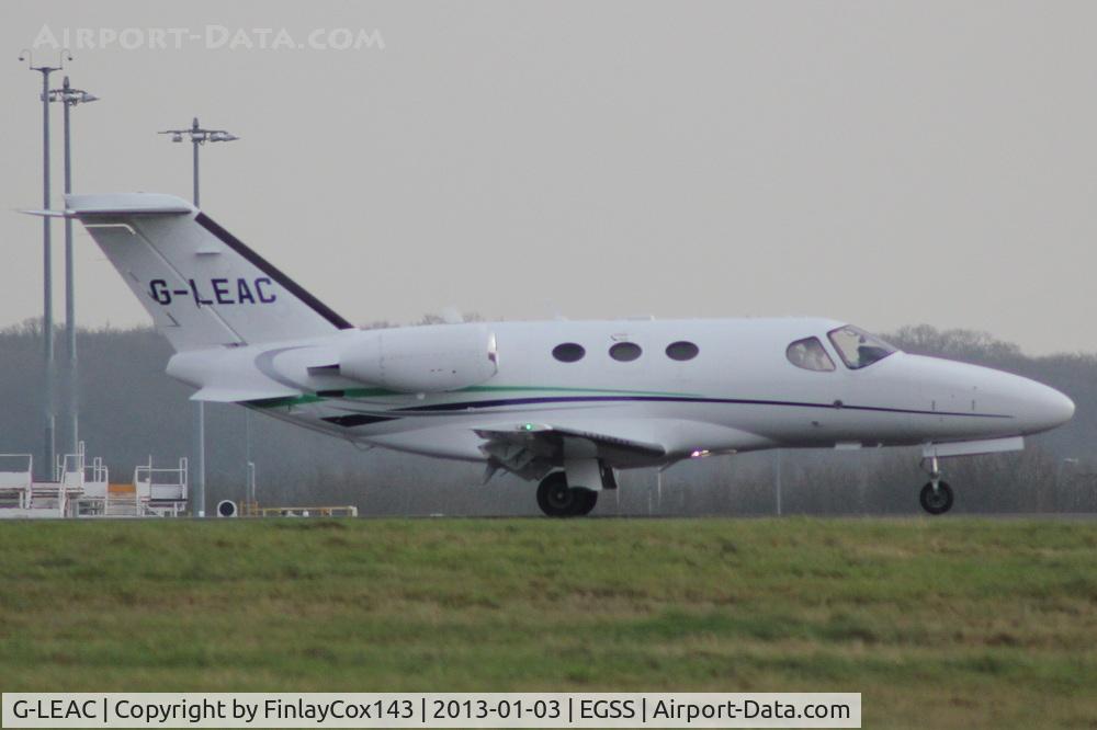 G-LEAC, 2008 Cessna 510 Citation Mustang Citation Mustang C/N 510-0075, At STN