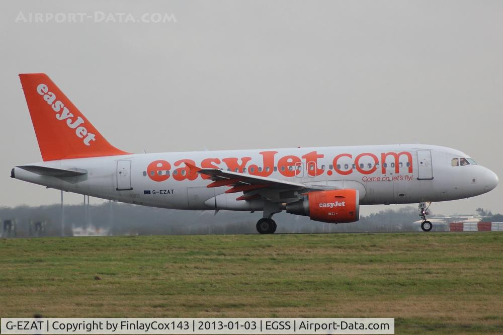 G-EZAT, 2006 Airbus A319-111 C/N 2782, At STN