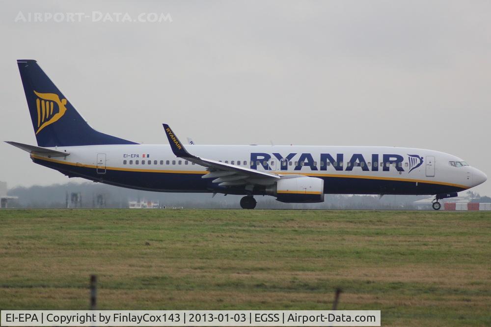 EI-EPA, 2011 Boeing 737-8AS C/N 34987, At STN