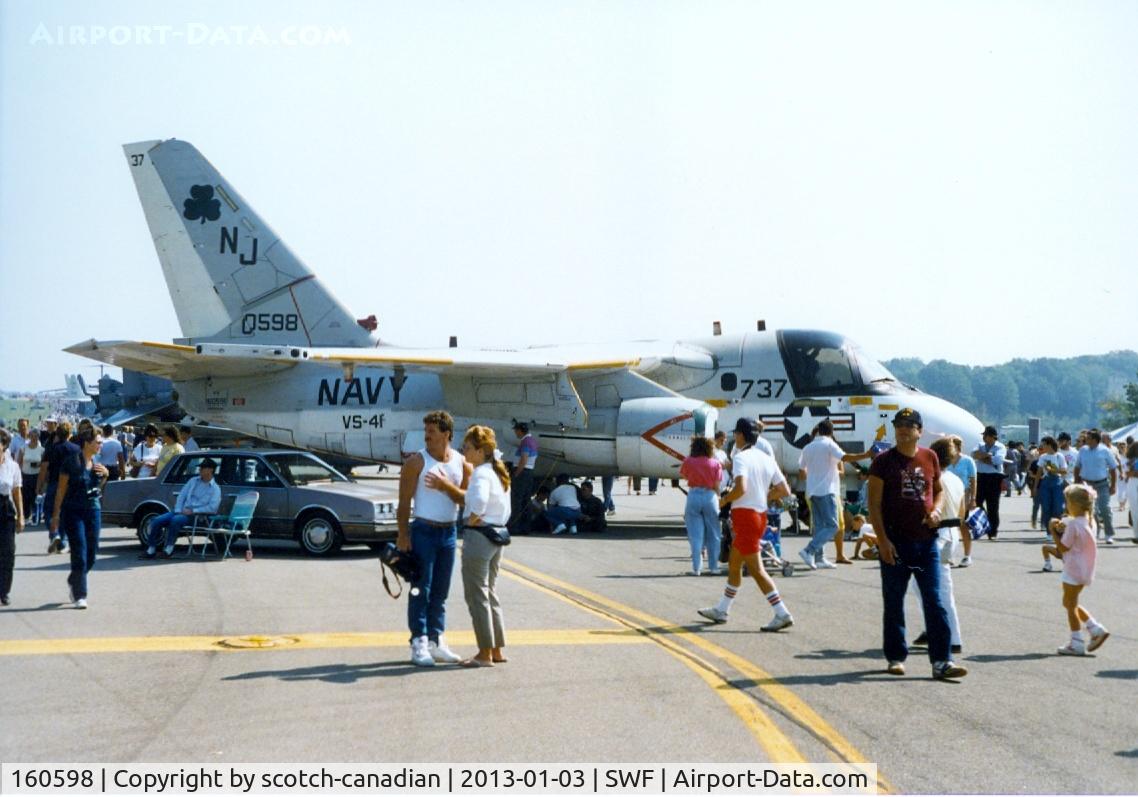 160598, Lockheed S-3A Viking C/N 394A-1178, Lockheed S-3A Viking, 160598, of VS-41 at the 1989 Stewart International Airport Air Show, Newburgh, NY