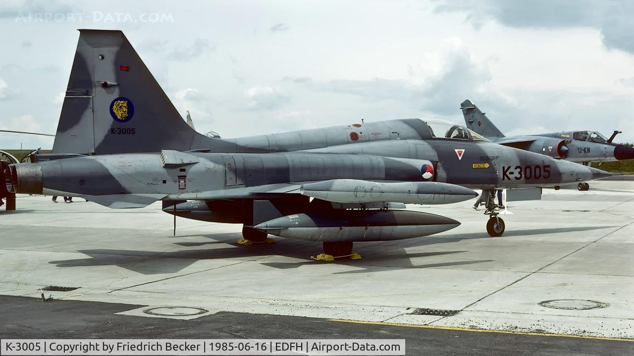K-3005, 1969 Canadair NF-5A Freedom Fighter C/N 3005, static display
