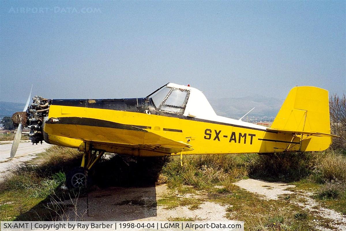 SX-AMT, 1966 Aero Commander S2D-600 C/N 600-1319D, Snow S-2D 600 Thrush Commander [1319D] Marathon~SX 04/04/1998