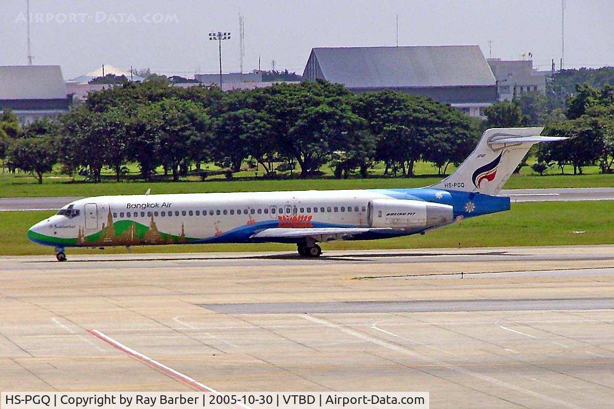 HS-PGQ, 2000 Boeing 717-200 C/N 55081, Boeing 717-231 [55081] (Bangkok Airways) Bankok~HS 30/10/2005.