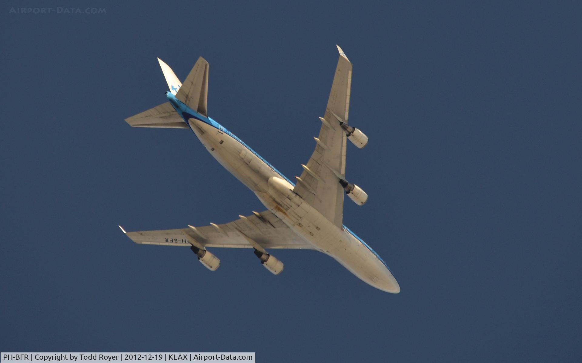 PH-BFR, 1994 Boeing 747-406BC C/N 27202, Departing LAX
