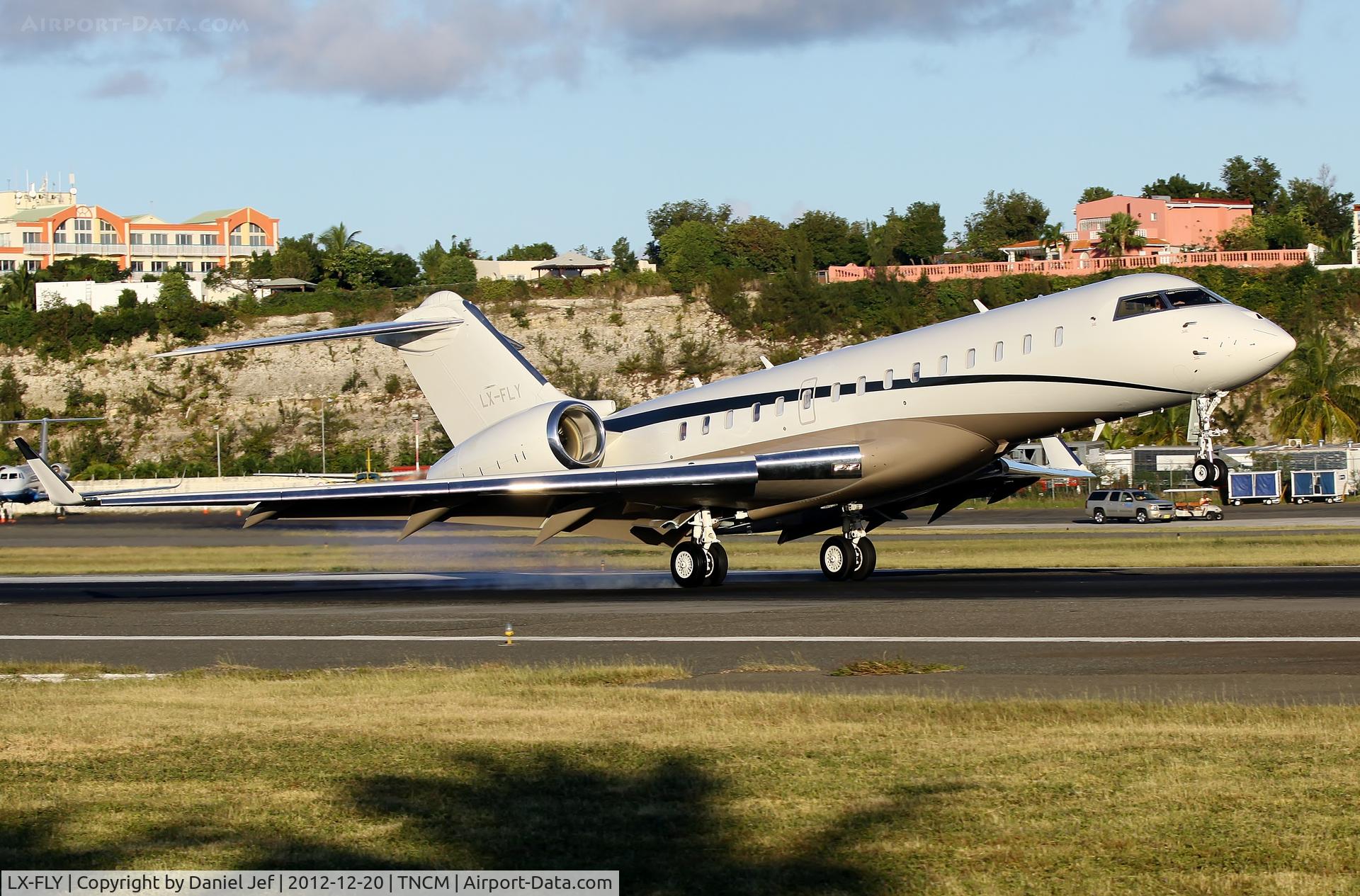 LX-FLY, 2008 Bombardier BD-700-1A10 Global Express C/N 9252, LX-FLY