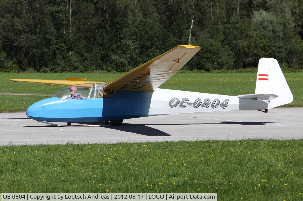 OE-0804, 1967 Schleicher Ka-7 Rhonadler C/N 7219 A, Sportunion Oesterreich