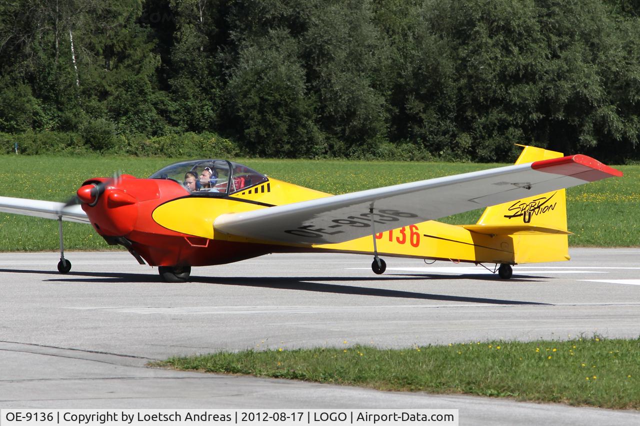 OE-9136, Scheibe SF-25C Falke C/N 44145, Sportunion