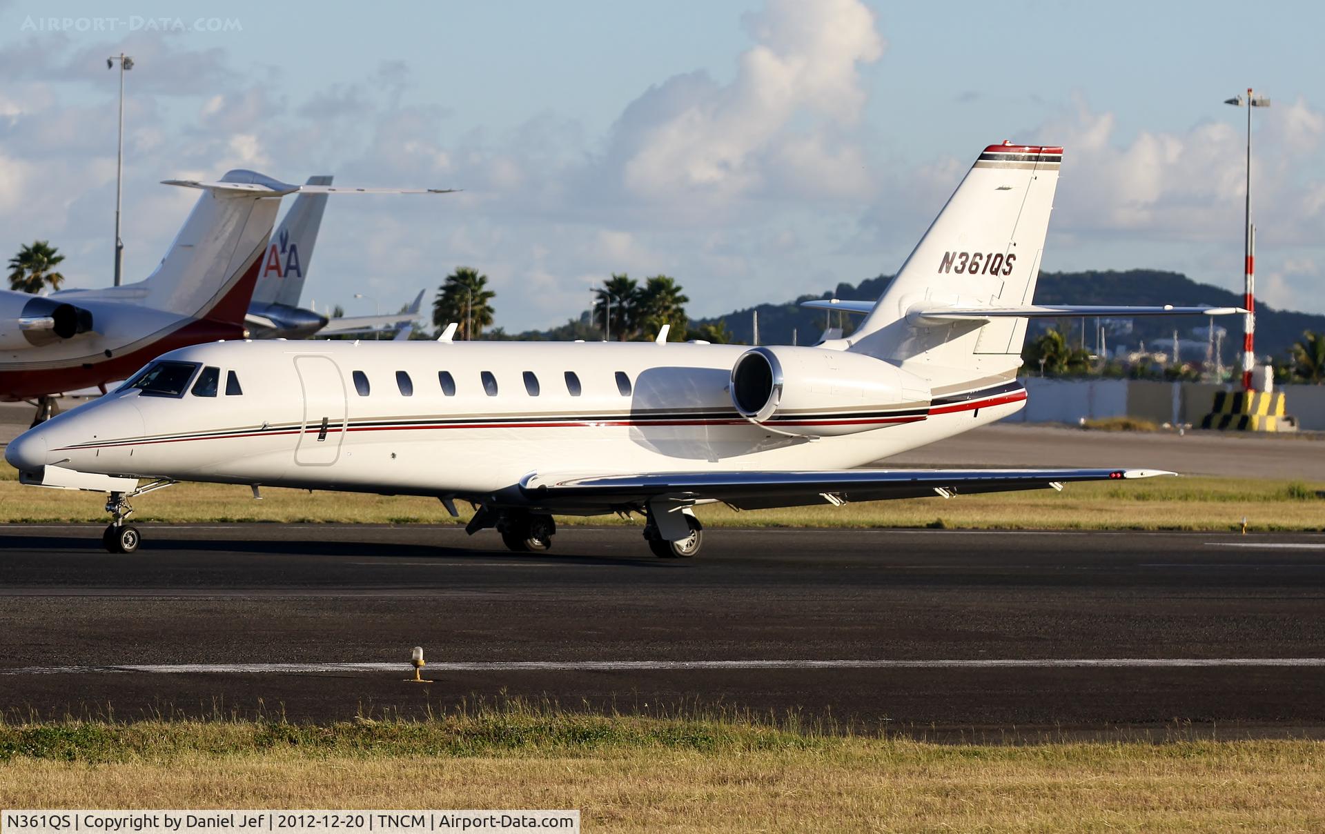 N361QS, 2008 Cessna 680 Citation Sovereign C/N 680-0235, N361QS