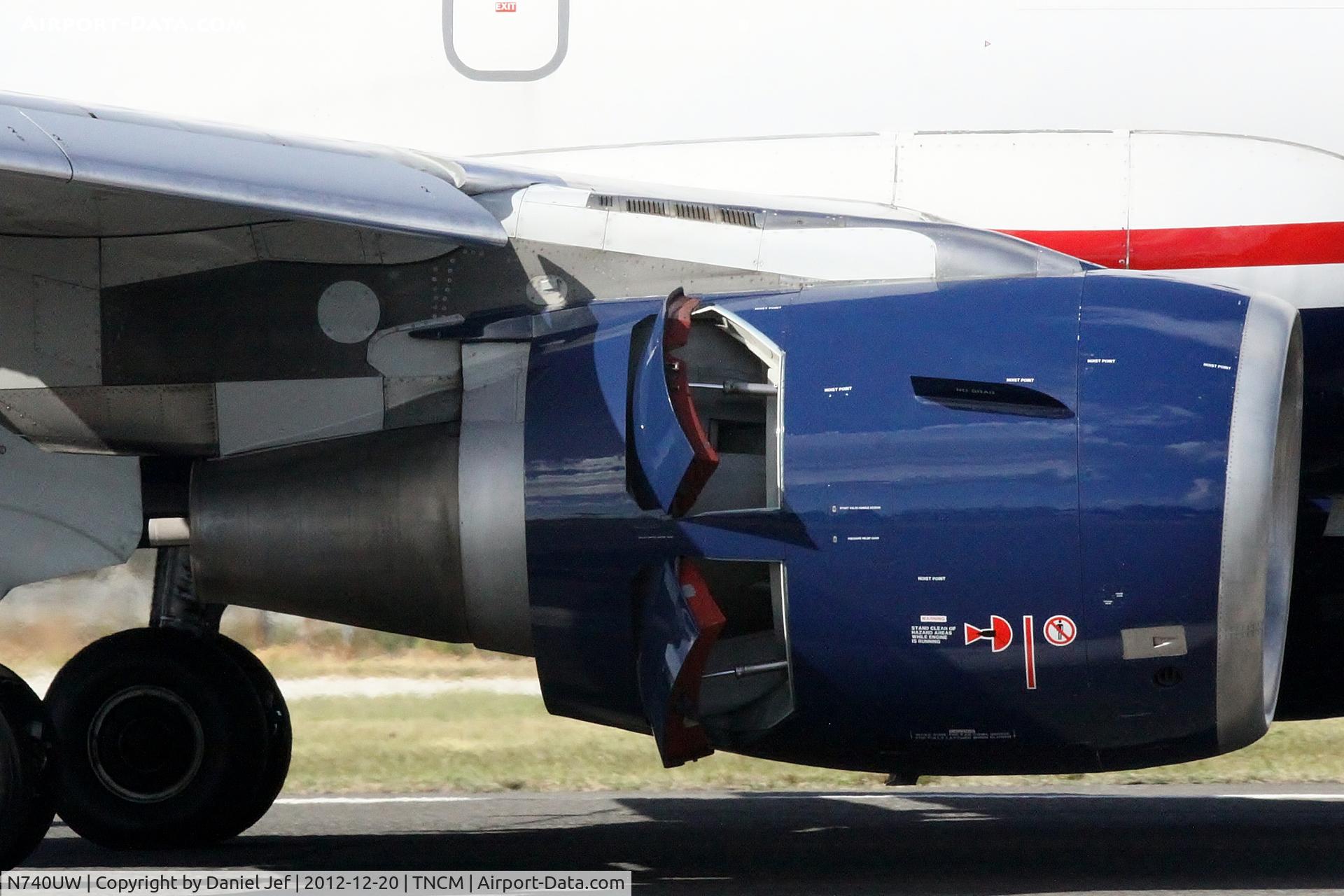 N740UW, 2000 Airbus A319-112 C/N 1265, N740W