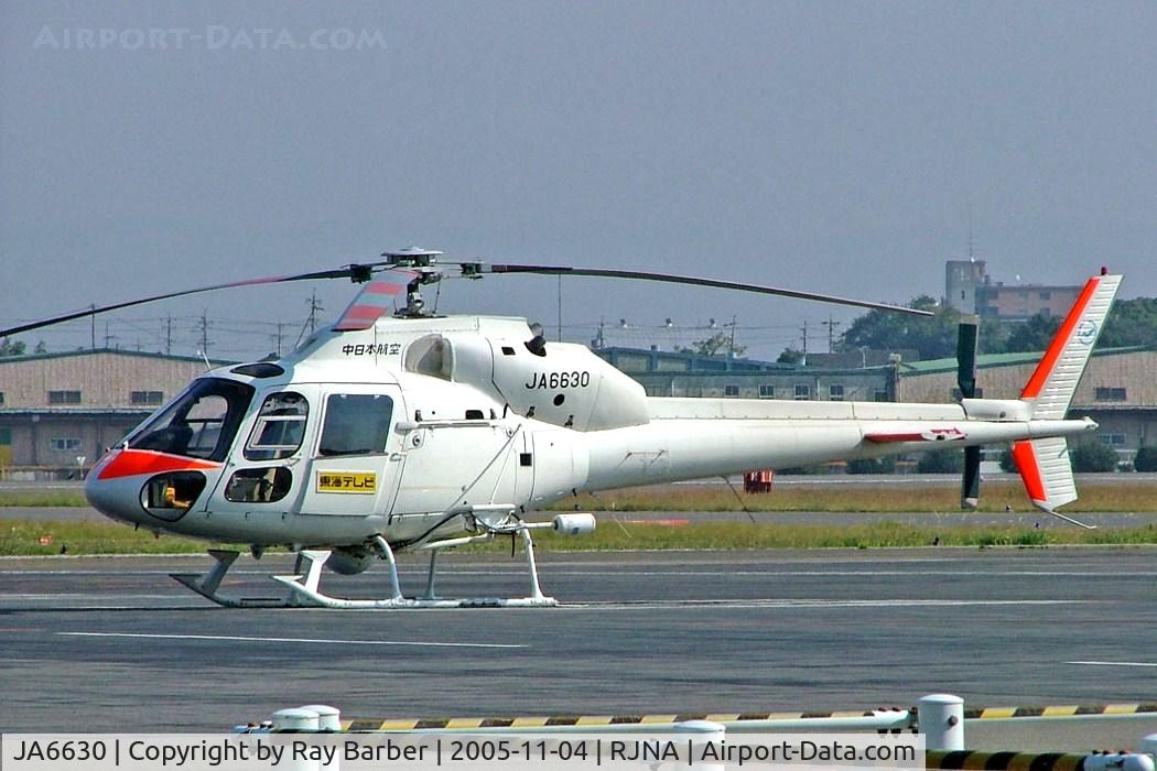 JA6630, 1990 Aerospatiale AS-355F-2 Ecureuil 2 C/N 5447, Aerospatiale AS.355F2 Ecureuil II [5447] (Nakanihon Air Service) Nagoya-Komaki~JA 04/11/2005