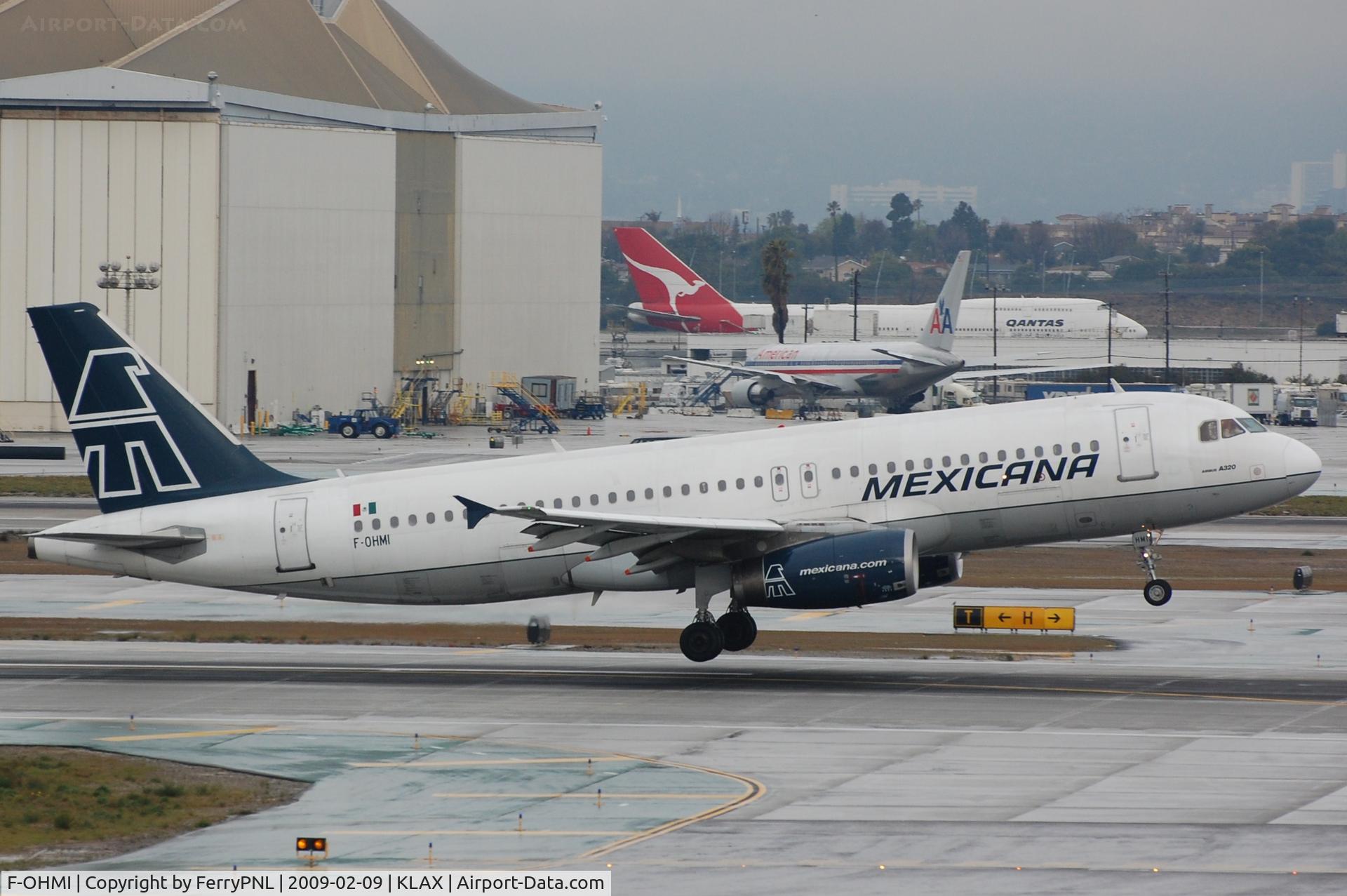 F-OHMI, Airbus A320-231 C/N 0275, French registered Mexicana A320
