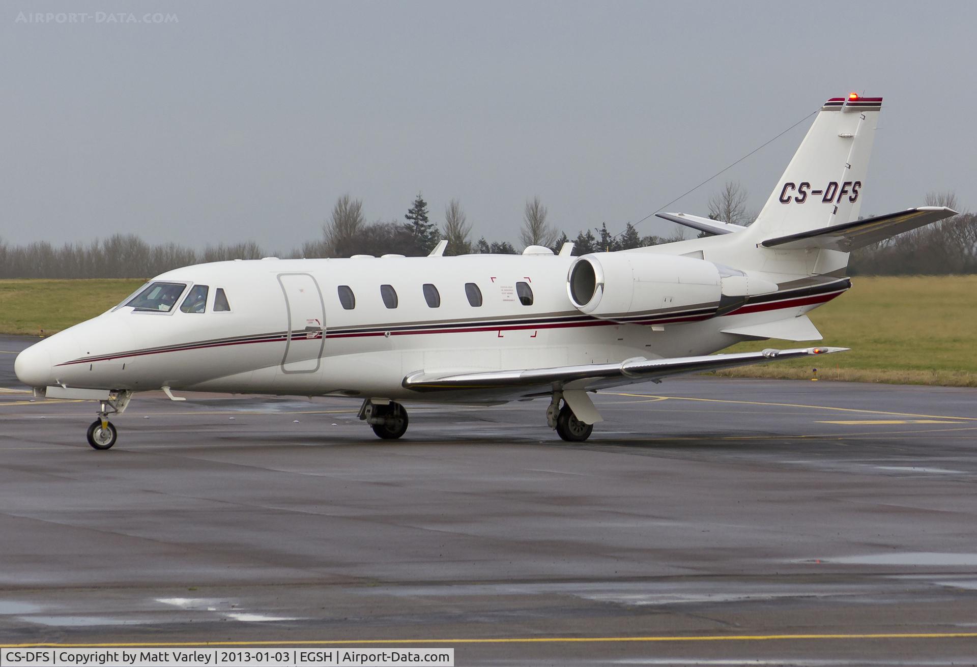 CS-DFS, 2004 Cessna 560XL Citation Excel C/N 560-5372, Arriving at SaxonAir.