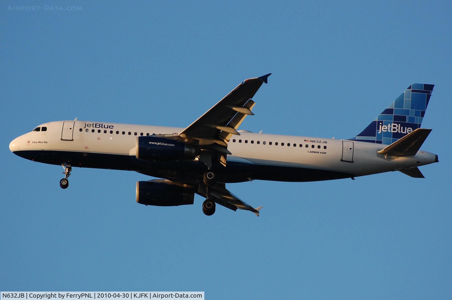 N632JB, 2006 Airbus A320-232 C/N 2647, Jetblue A320 N632JB