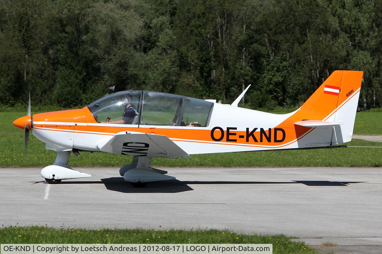 OE-KND, Robin DR-400-180R Remorqueur Regent C/N 834, Robin - Sportunion