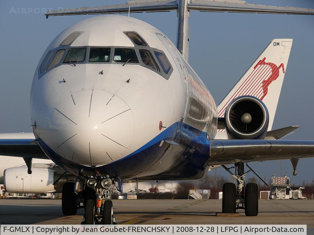 F-GMLX, 1988 McDonnell Douglas MD-83 (DC-9-83) C/N 49823, ex Blue Line