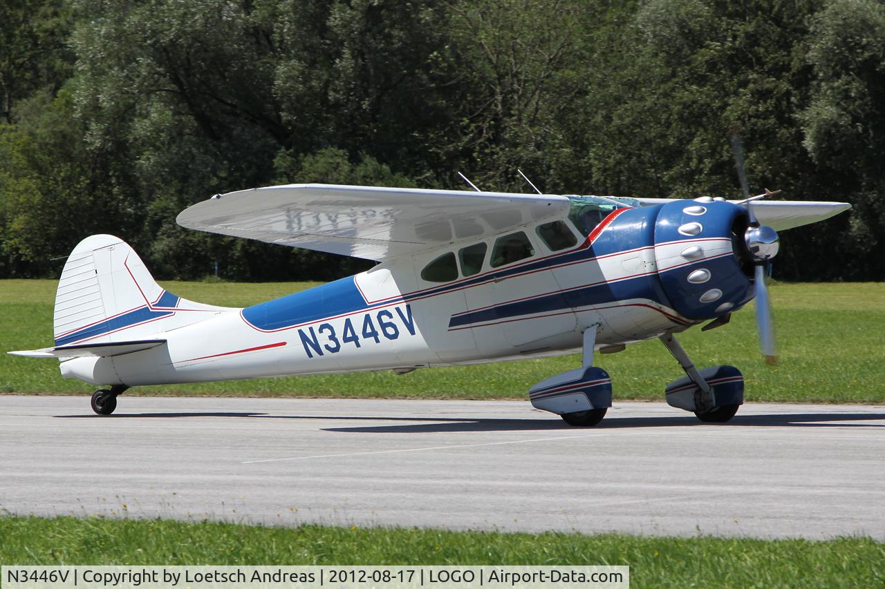 N3446V, 1948 Cessna 195A C/N 7136, Cessna 195