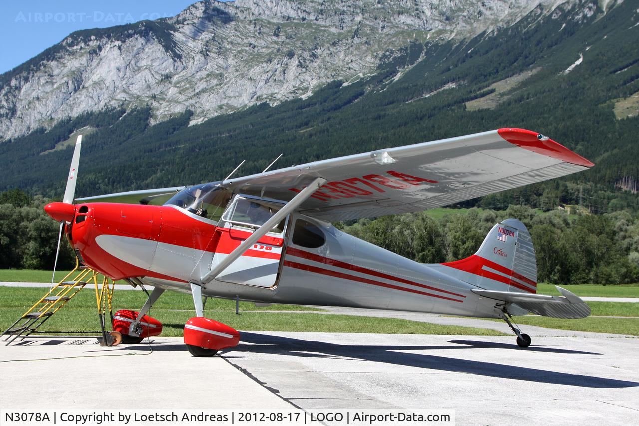 N3078A, 1953 Cessna 170B C/N 25722, Cessna 170B