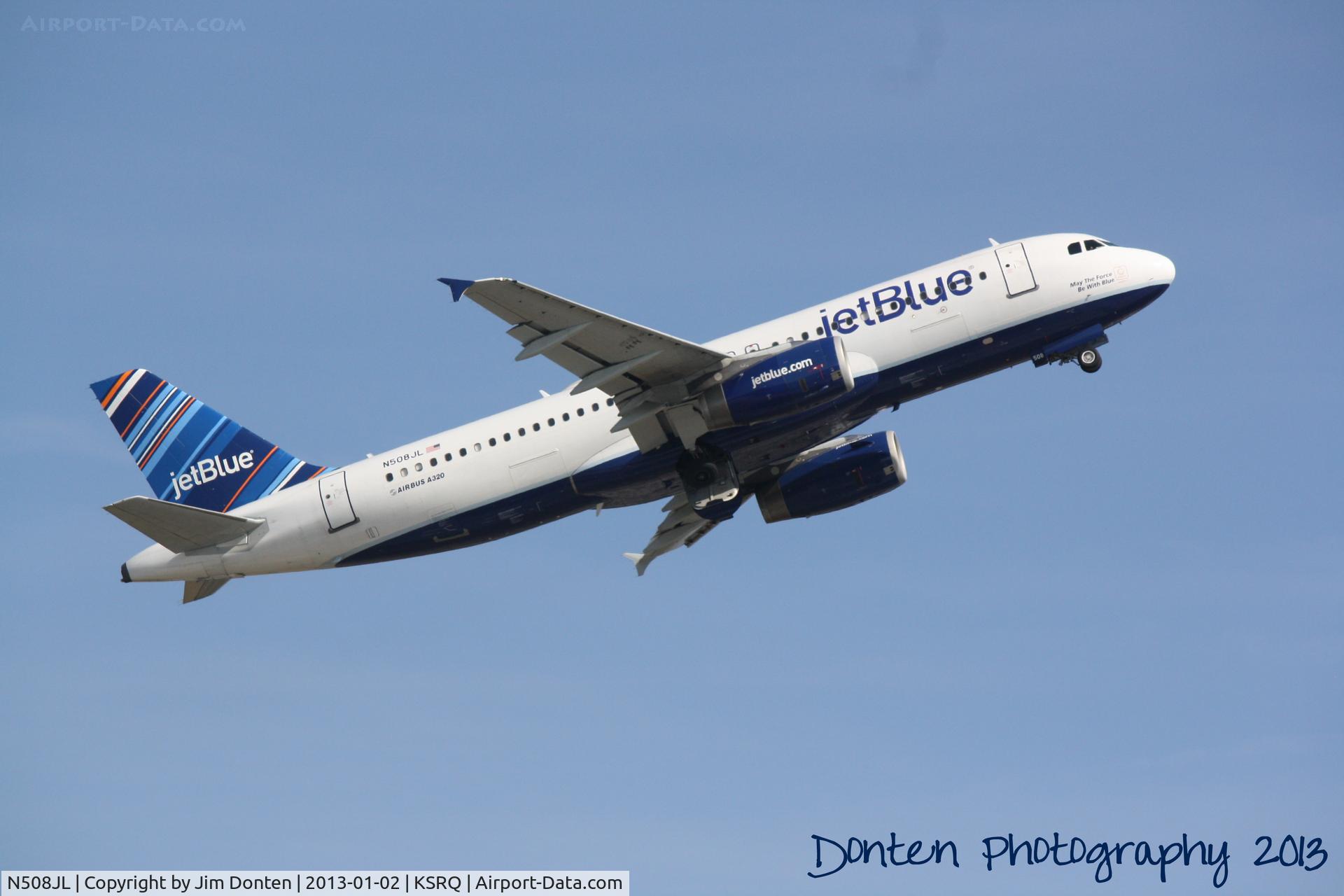 N508JL, 2000 Airbus A320-232 C/N 1257, JetBlue Flight 346 