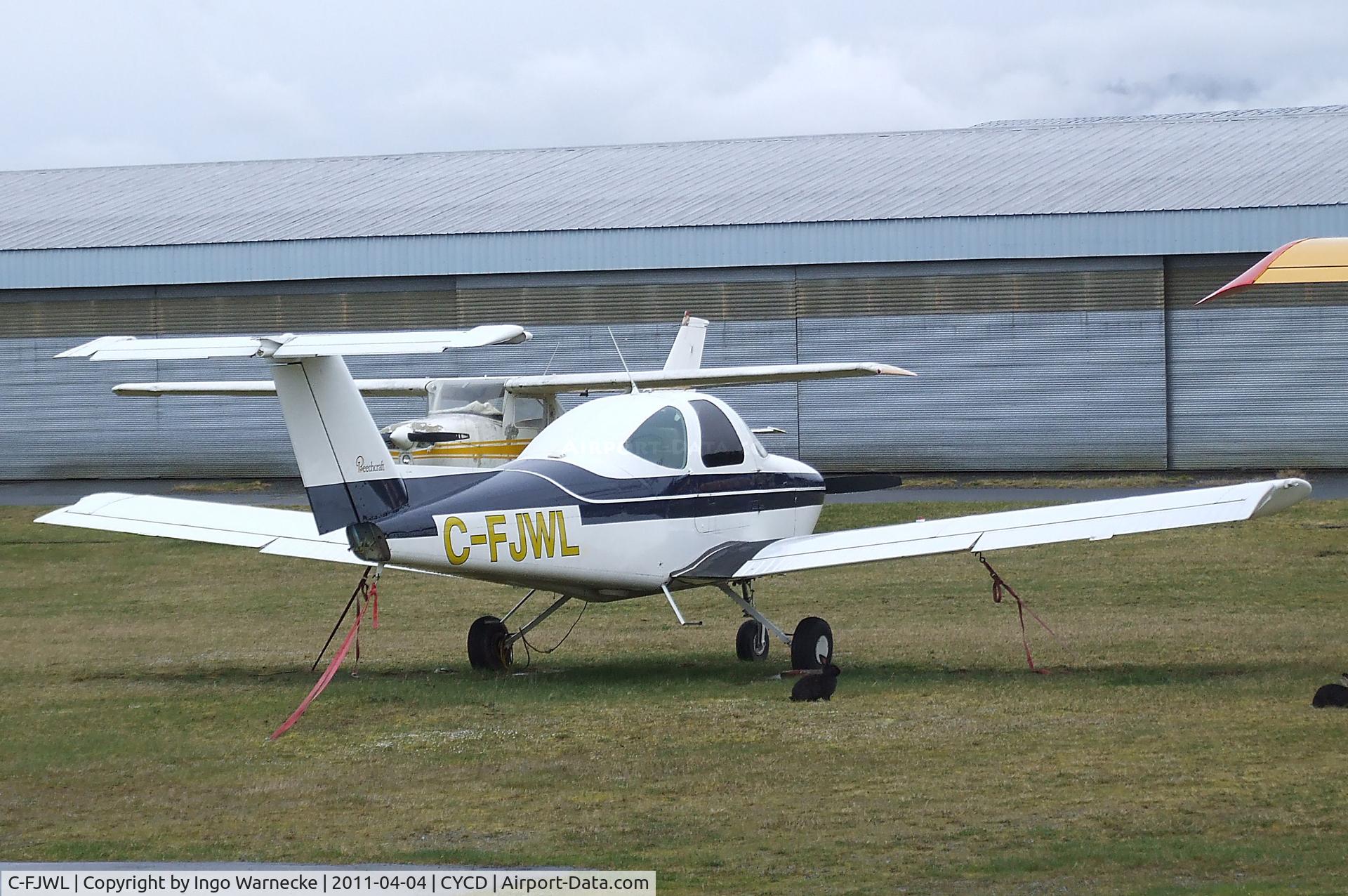 C-FJWL, 1980 Beech 77 Skipper C/N WA-170, Beechcraft 77 Skipper at Nanaimo Airport, Cassidy BC