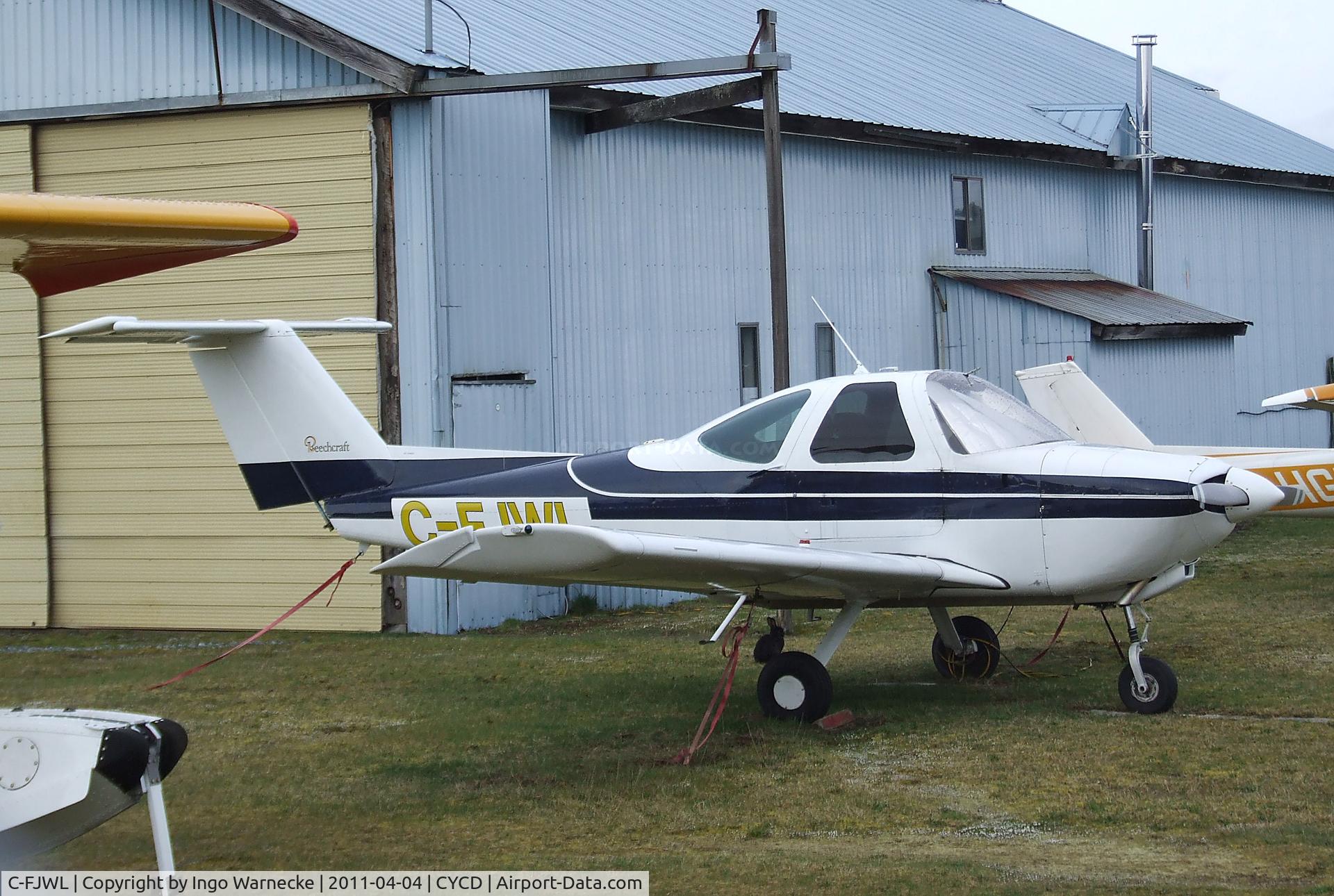 C-FJWL, 1980 Beech 77 Skipper C/N WA-170, Beechcraft 77 Skipper at Nanaimo Airport, Cassidy BC