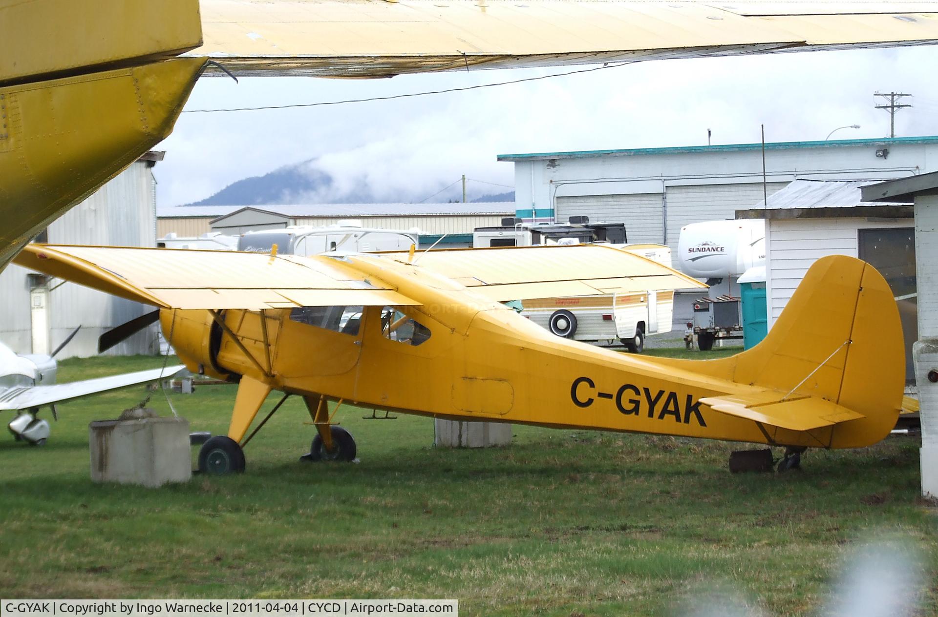C-GYAK, 1968 PZL-Okecie PZL-101 Gawron C/N 107229, PZL-Okecie PZL-101 Gawron at Nanaimo Airport, Cassidy BC