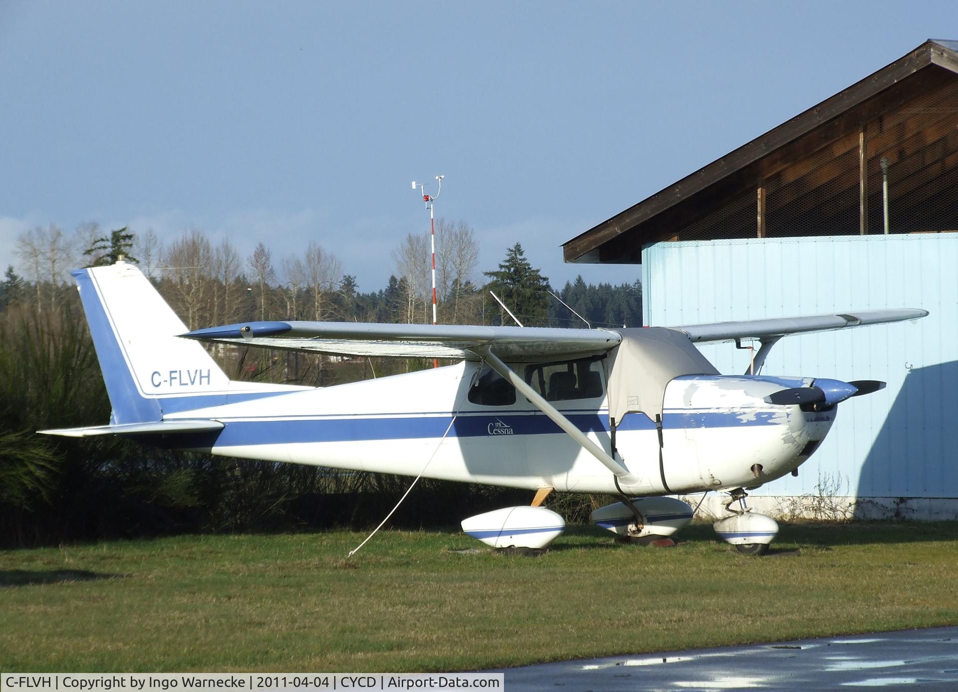 C-FLVH, 1959 Cessna 175A Skylark C/N 56278, Cessna 175A at Nanaimo Airport, Cassidy BC