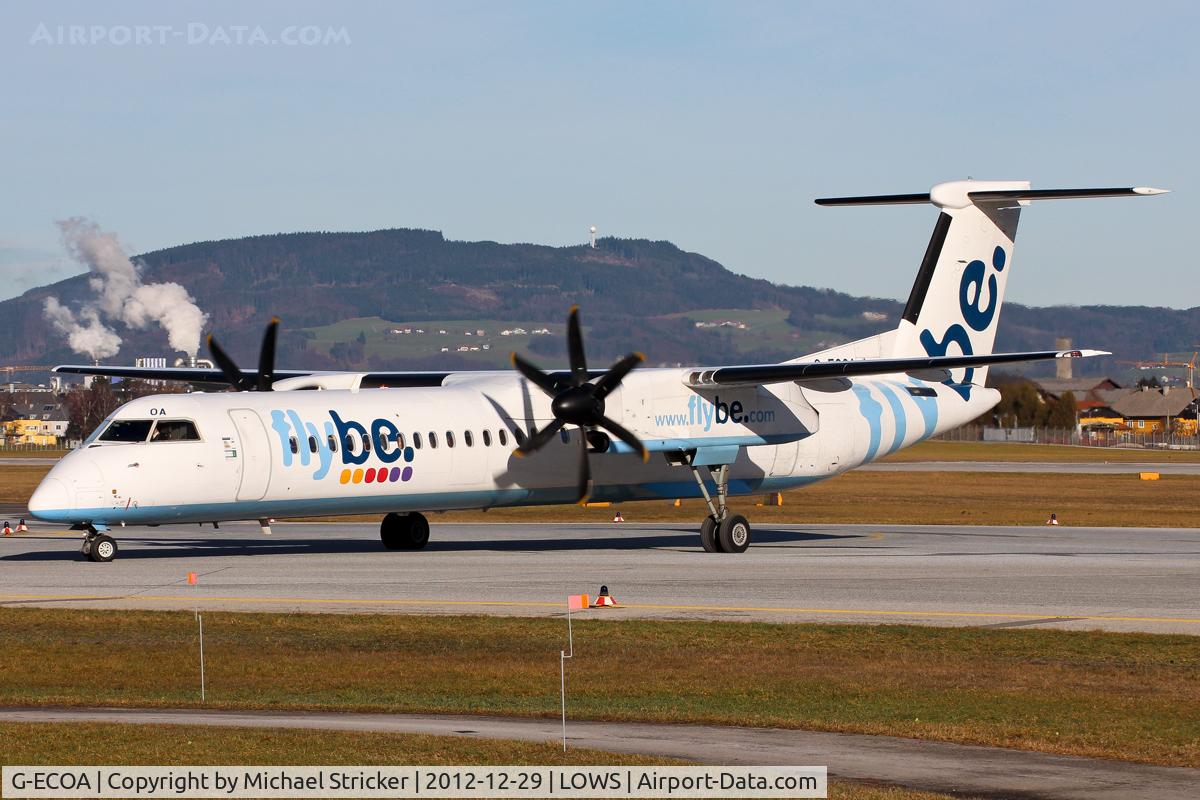 G-ECOA, 2007 De Havilland Canada DHC-8-402Q Dash 8 C/N 4180, De Havilland Canada DHC-8-402Q