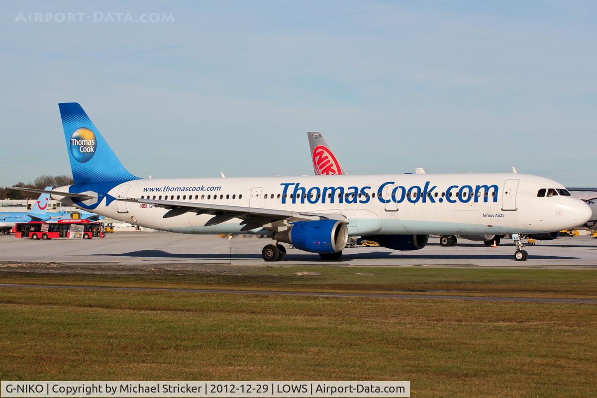G-NIKO, 2000 Airbus A321-211 C/N 1250, Airbus A321