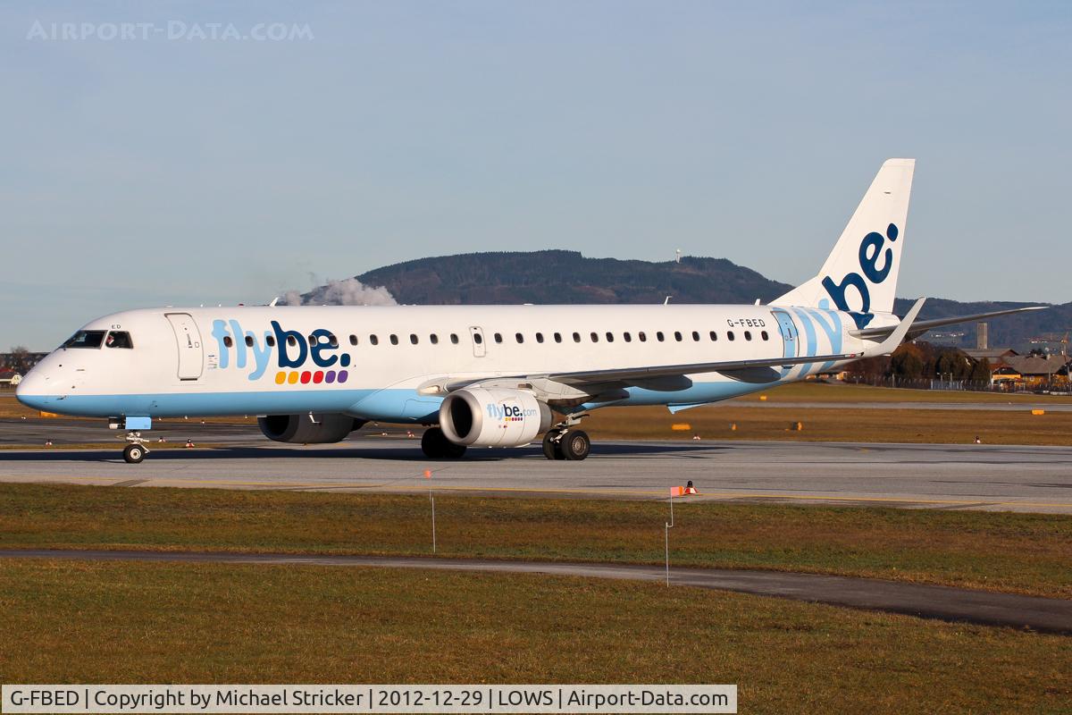G-FBED, 2007 Embraer 195LR (ERJ-190-200LR) C/N 19000084, Embraer ERJ 190-200 LR