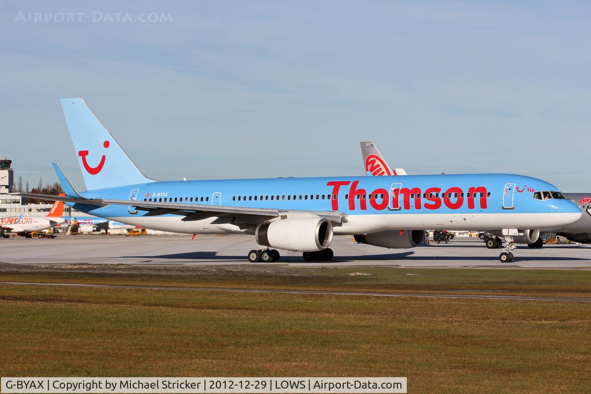 G-BYAX, 1999 Boeing 757-204 C/N 28834, Boeing 757