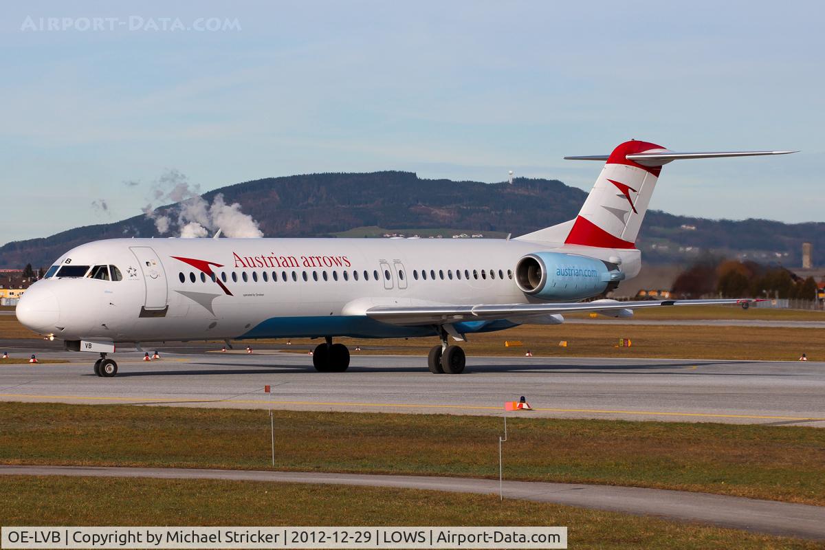 OE-LVB, 1994 Fokker 100 (F-28-0100) C/N 11502, Fokker 100