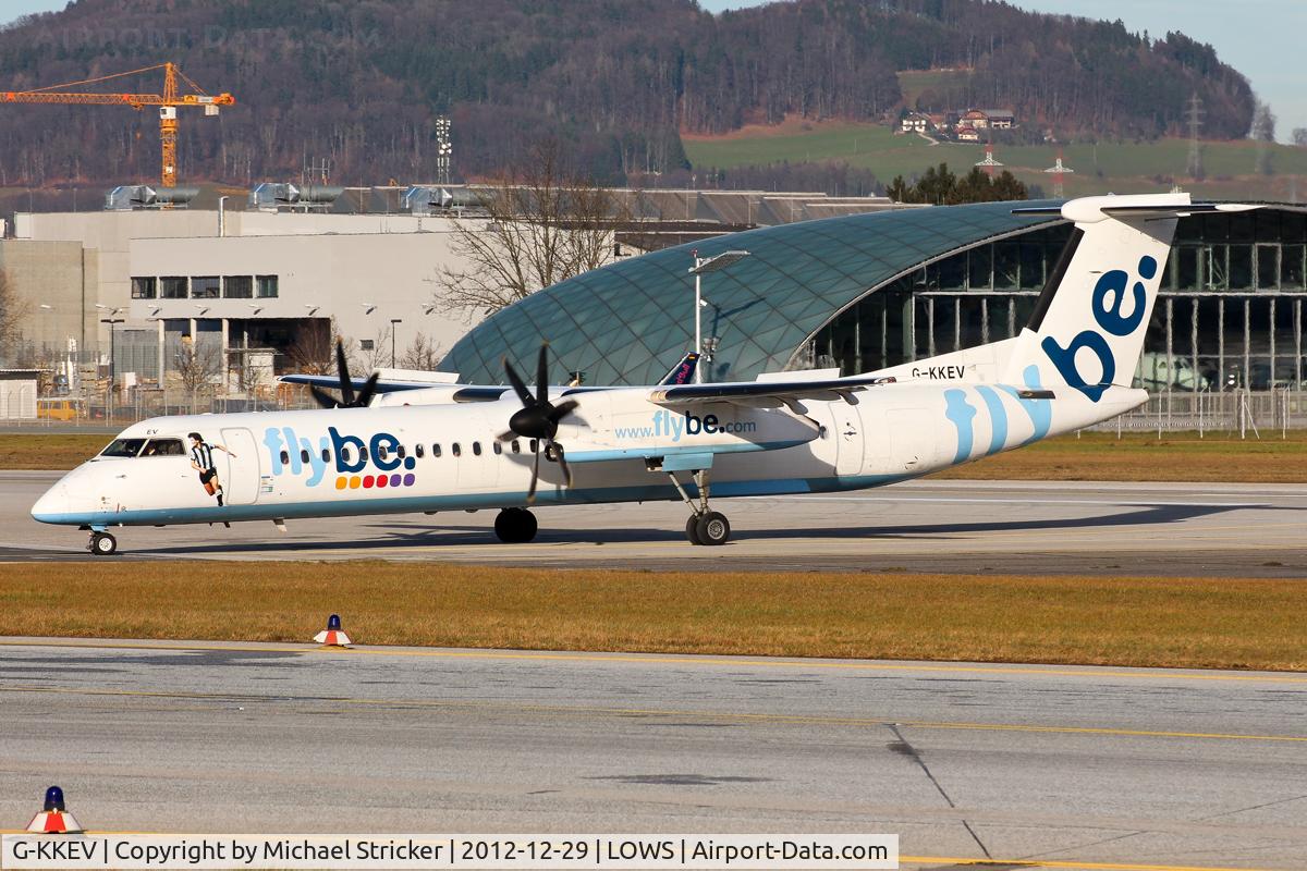 G-KKEV, 2008 De Havilland Canada DHC-8-402Q Dash 8 C/N 4201, De Havilland Canada DHC-8-402Q