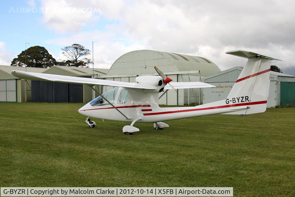 G-BYZR, 1996 Iniziative Industriali Italiane Sky Arrow 650TC C/N C001, Sky Arrow 650 TC, Fishburn Airfield UK, October 2012.