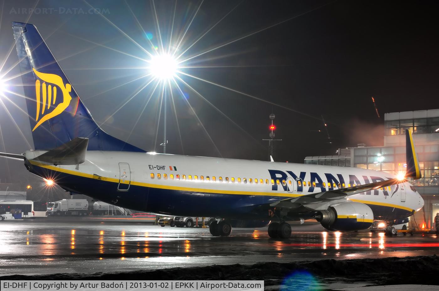 EI-DHF, 2005 Boeing 737-8AS C/N 33575, Ryanair