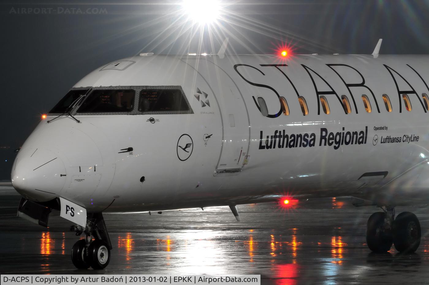 D-ACPS, 2003 Canadair CRJ-700 (CL-600-2C10) Regional Jet C/N 10100, Lufthansa Regional (Star Alliance livery)