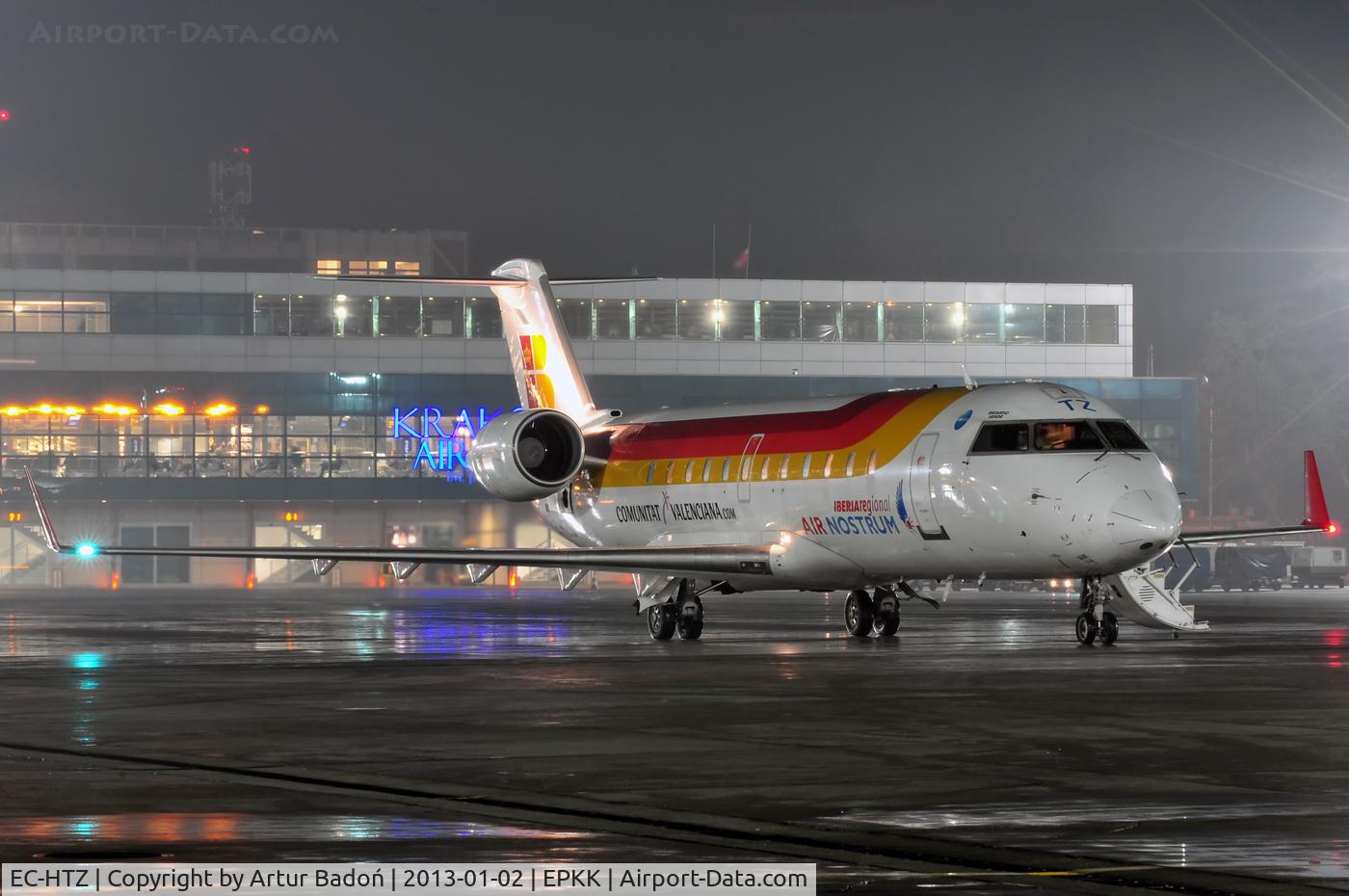 EC-HTZ, 2001 Canadair CRJ-200 (CL-600-2B19) C/N 7493, Air Nostrum