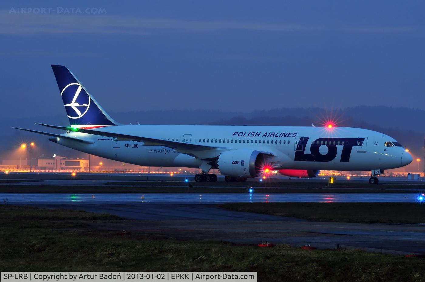 SP-LRB, 2012 Boeing 787-8 Dreamliner C/N 37894, Lot (Dreamliner)
