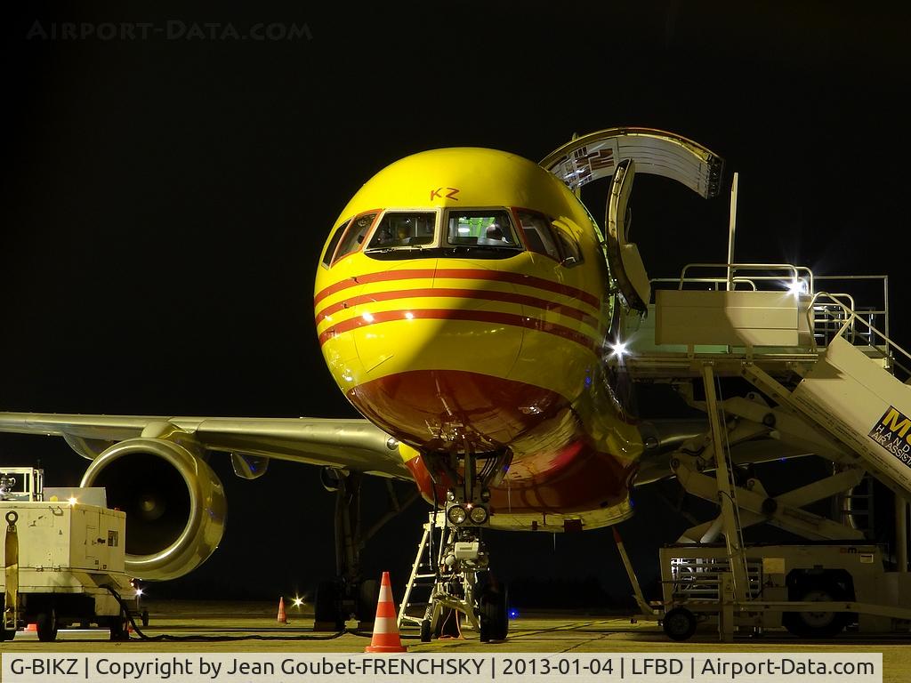 G-BIKZ, 1986 Boeing 757-236/SF C/N 23532, DHL fret