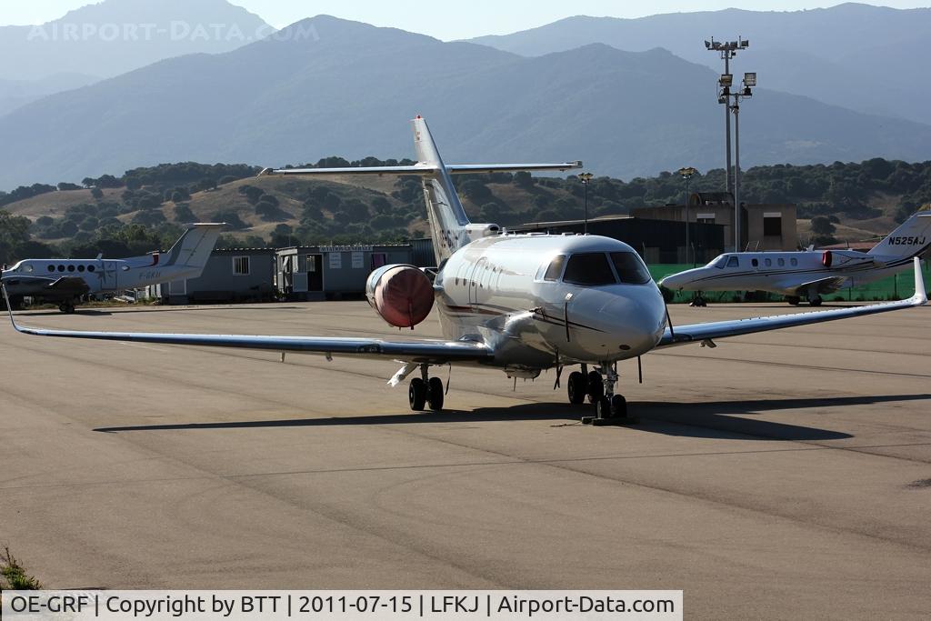 OE-GRF, 2006 Raytheon Hawker 850XP C/N 258813, Parked