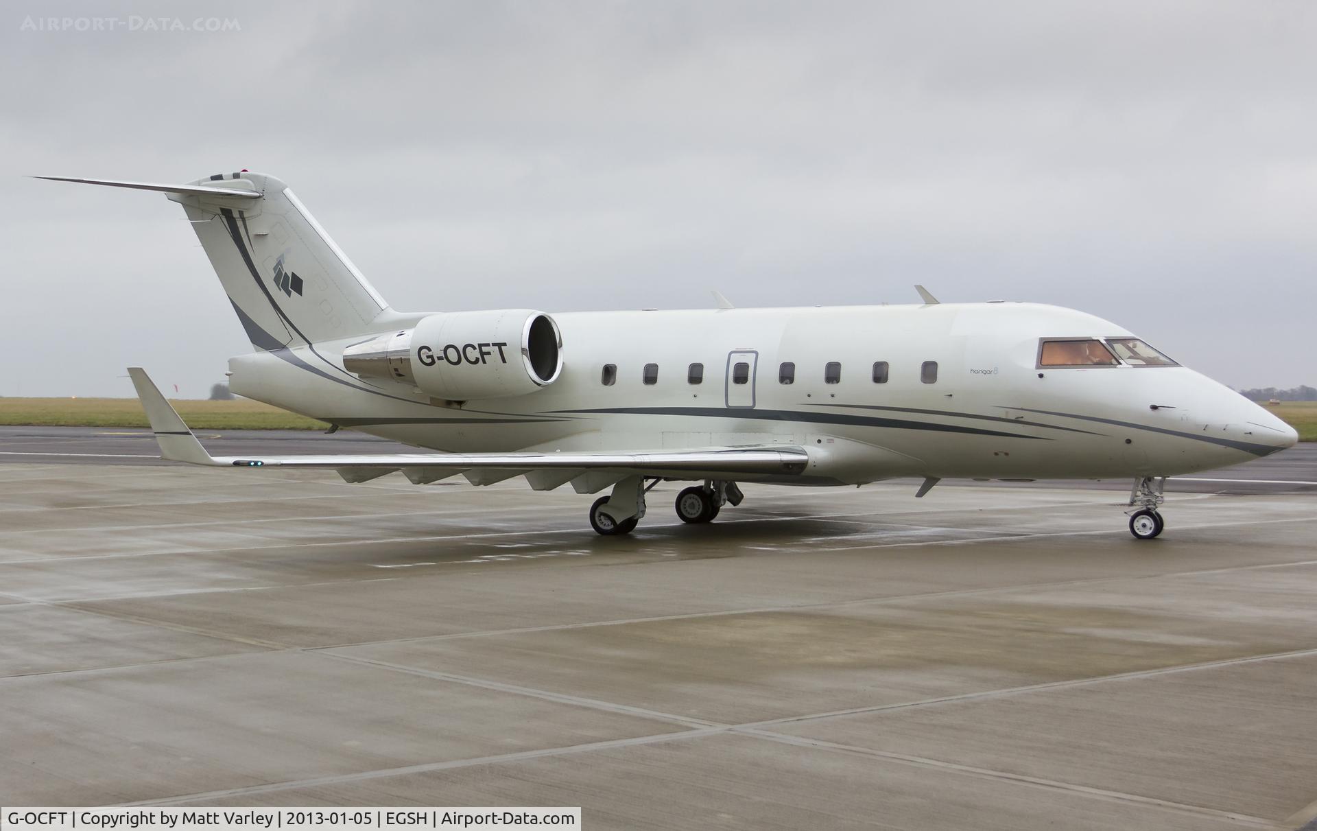 G-OCFT, 1990 Canadair Challenger 601-3A (CL-600-2B16) C/N 5067, Arriving at SaxonAir.
