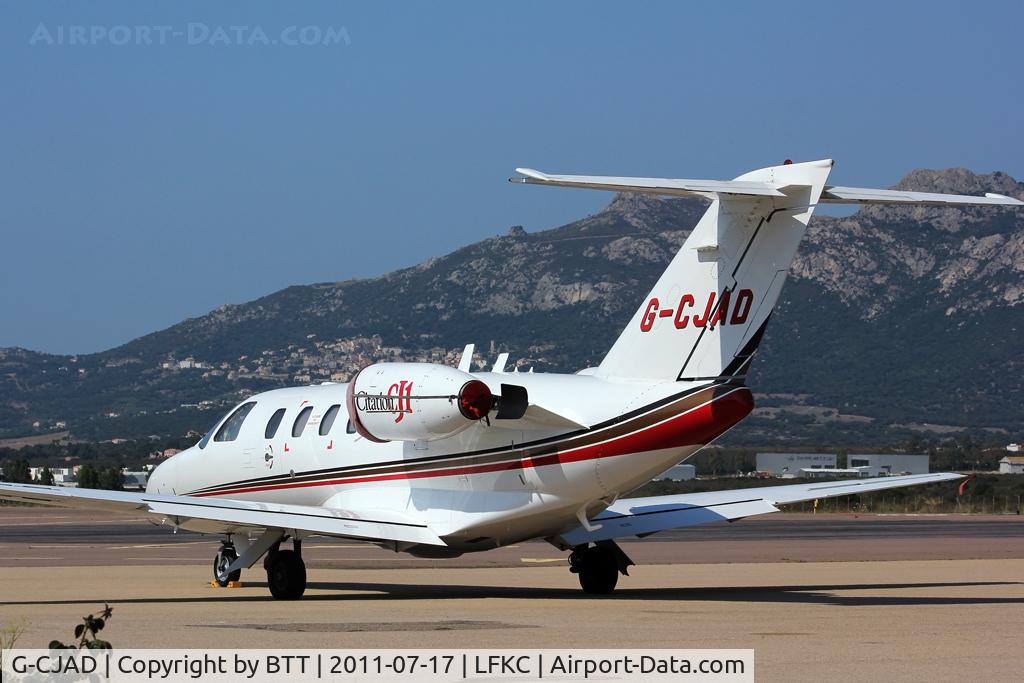 G-CJAD, 2001 Cessna 525 CitationJet CJ1 C/N 525-0435, Parked