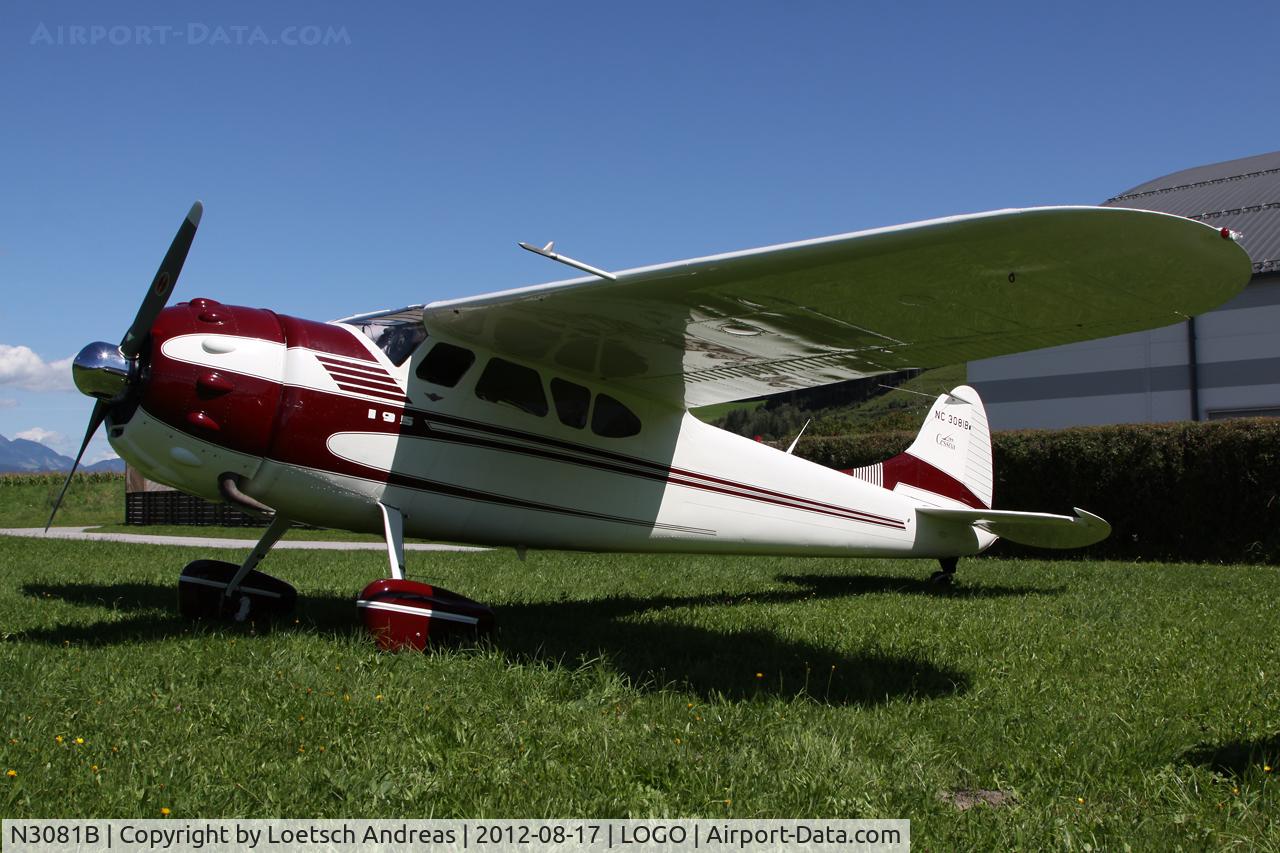 N3081B, 1952 Cessna 195B Businessliner C/N 7966, Cessna 195