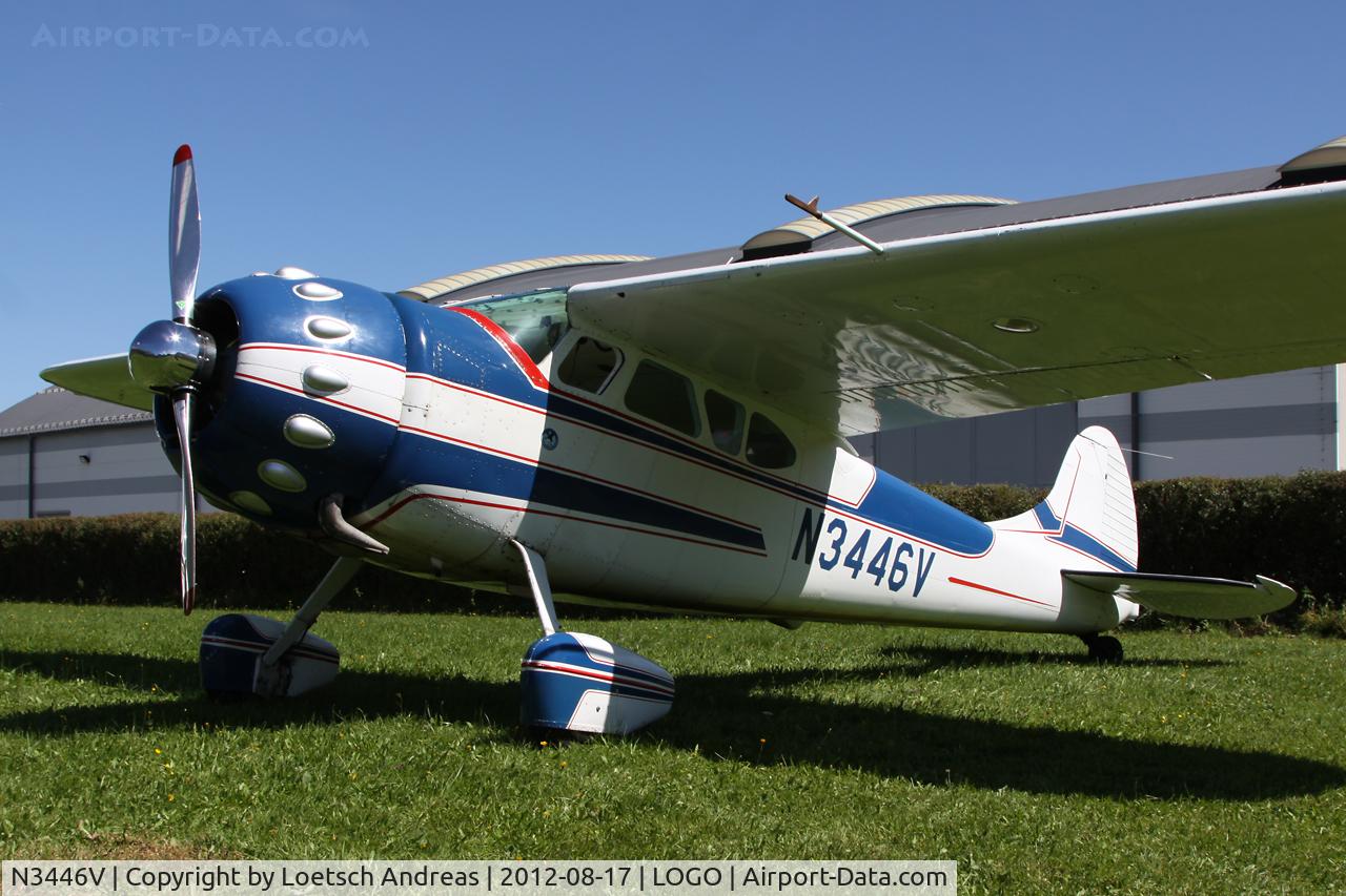 N3446V, 1948 Cessna 195A C/N 7136, Cessna 195