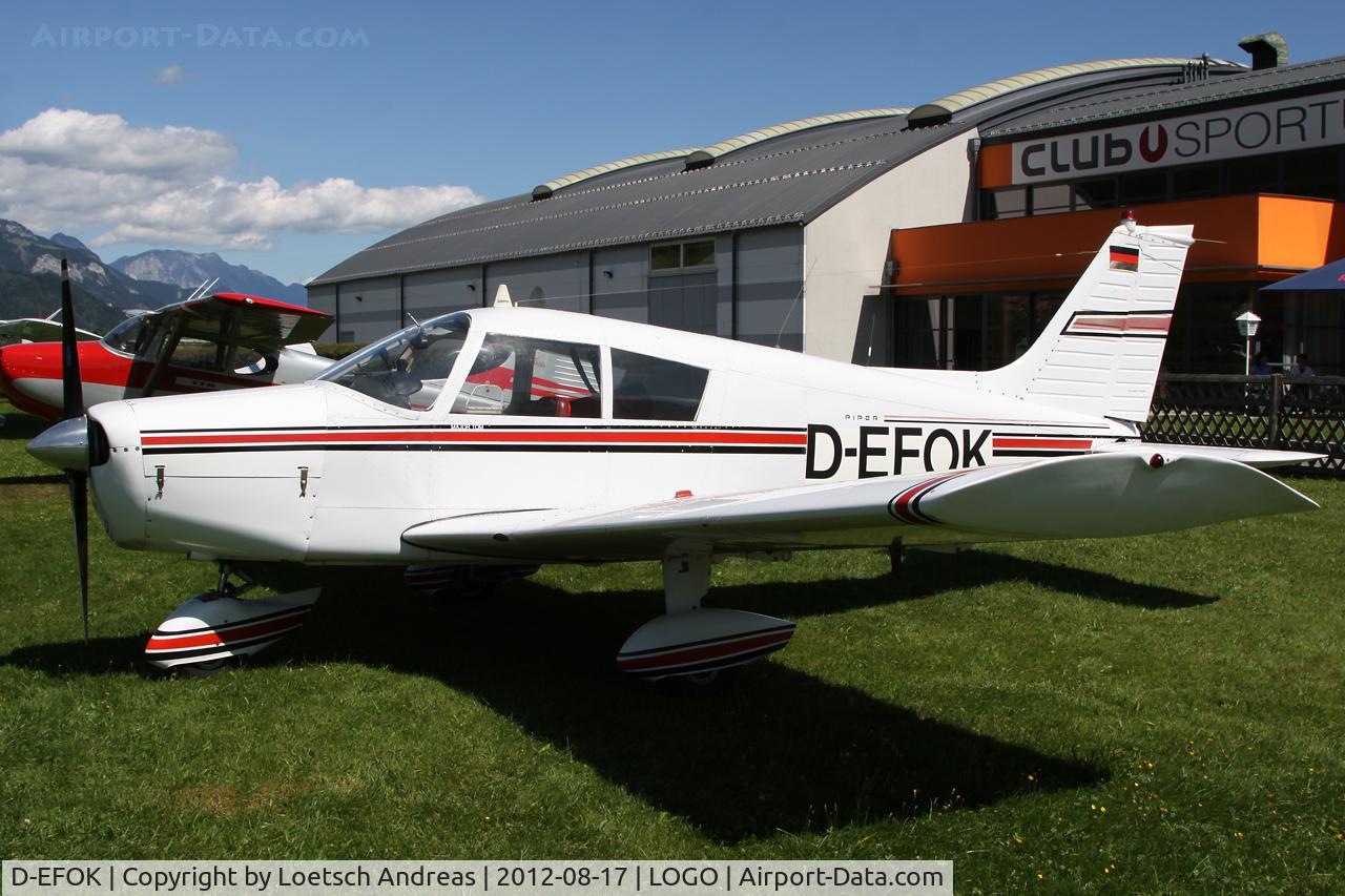 D-EFOK, 1973 Piper PA-28-140 Cherokee C C/N Not found D-EFOK, Piper PA28