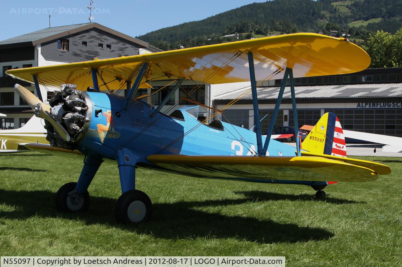 N55097, 1941 Boeing A75N1(PT17) C/N 75-710, Stearman