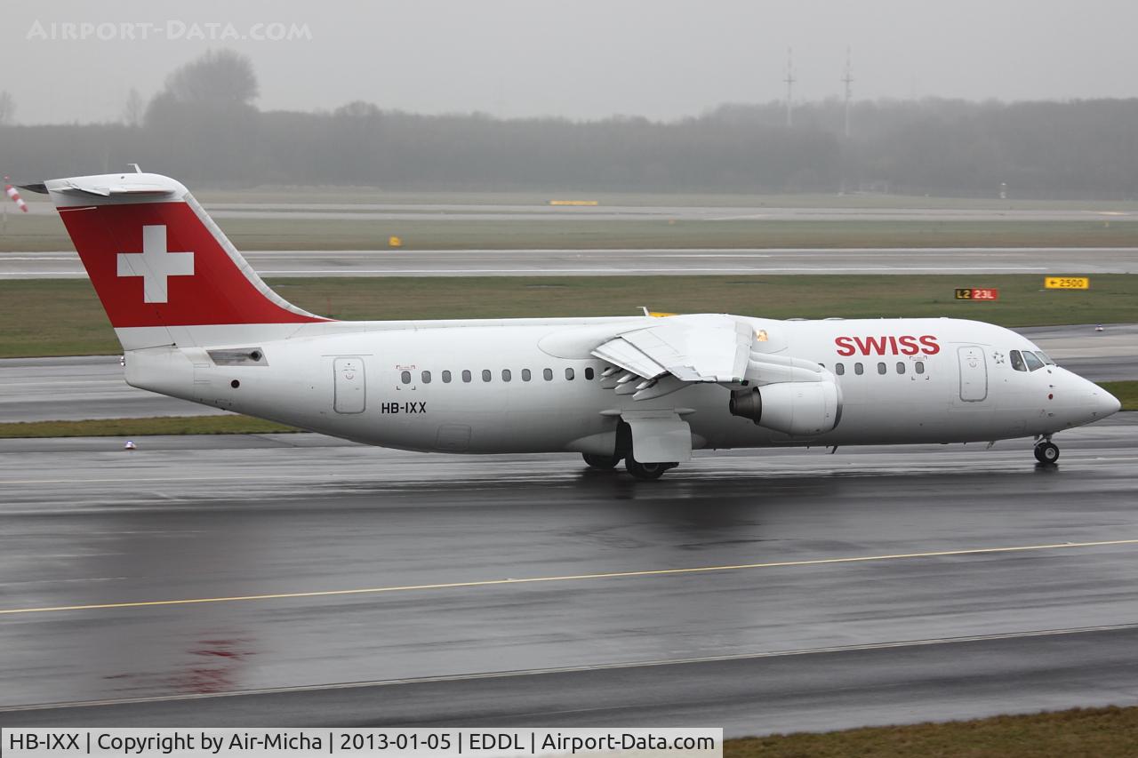 HB-IXX, 1995 British Aerospace Avro 146-RJ100 C/N E3262, Swissair, BAe Avro 146-RJ100, CN: E3262, Name: Silberen 2319m