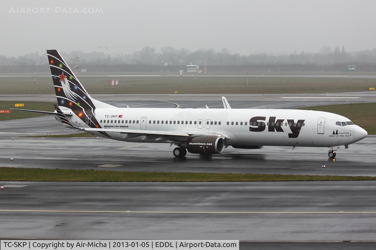 TC-SKP, 2009 Boeing 737-94X/ER C/N 36087, Sky Airlines, Boeing 737-94XER (WL), CN: 36087/2928, Name: Kapadokya