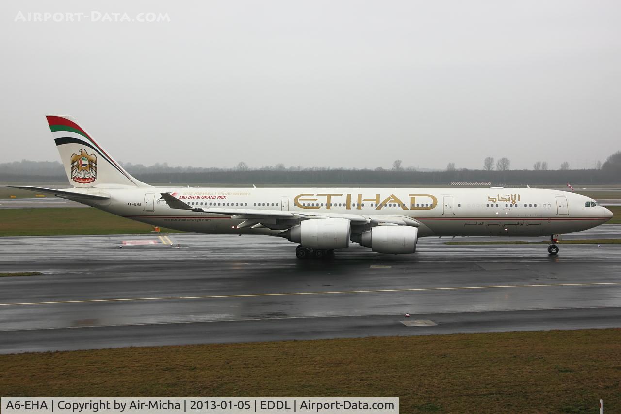 A6-EHA, 2006 Airbus A340-541 C/N 748, Etihad Airways, Airbus A340-541, CN: 0748